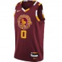 Men's Cleveland Cavaliers Kevin Love #0 Nike Wine 2021/22 Swingman NBA Jersey - City Edition