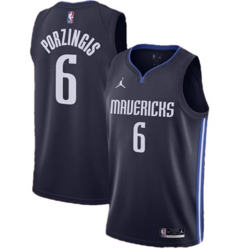 Men's Dallas Mavericks PORZINGIS #6 Jordan Swingman Jersey - Statement Edition