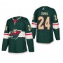 Men's Minnesota Wild Matt Dumba #24 adidas Green Authentic Jersey