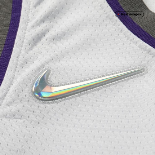 Men's Sacramento Kings De'Aaron Fox #5 Nike White 2021/22 Swingman NBA Jersey - Association Edition