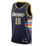 Men's Denver Nuggets Nikola Jokic #15 Nike Navy 2021/22 Swingman NBA Jersey - City Edition