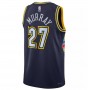 Men's Denver Nuggets Jamal Murray #27 Nike Navy 2021/22 Swingman NBA Jersey - City Edition