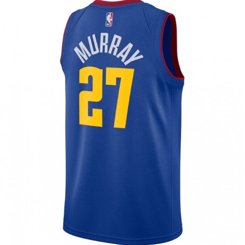 Men's Denver Nuggets Jamal Murray #27 Jordan Blue 2020/21 Swingman Jersey - Statement Edition