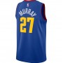 Men's Denver Nuggets Jamal Murray #27 Jordan Blue 2020/21 Swingman Jersey - Statement Edition