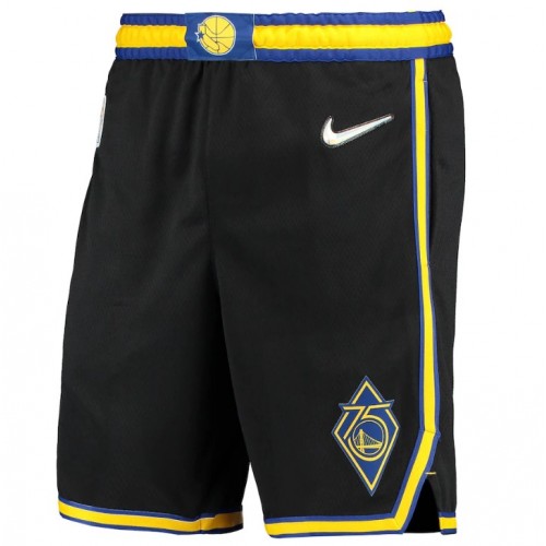 Men's Golden State Warriors Nike 2021/22 Swingman NBA Shorts - City Edition