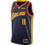 Men's Golden State Warriors Klay Thompson #11 Nike Navy 2020/21 Swingman Jersey - City Edition