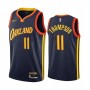 Men's Golden State Warriors Klay Thompson #11 Nike Navy 2020/21 Swingman Jersey - City Edition