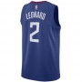 Men's LA Clippers Kawhi Leonard #2 Blue 19-20 Swingman Jersey - Icon Edition