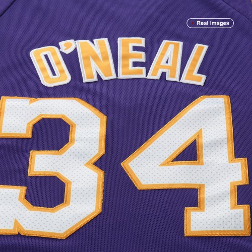 Los Angeles Lakers Lakers O'NEAL #34 Throwback Mitchell & Ness Purple 1999/00 Swingman NBA Jersey