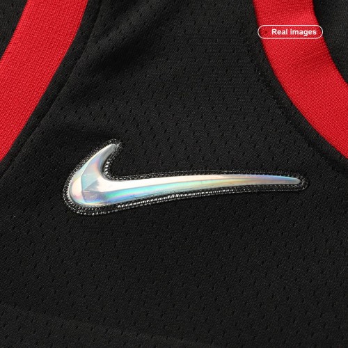 Men's Portland Trail Blazers Carmelo Anthony #00 Nike Black 2021/22 Swingman NBA Jersey-City Edition