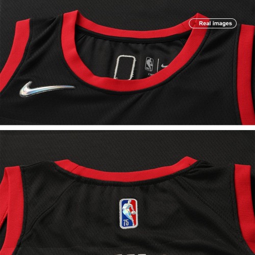 Men's Portland Trail Blazers Carmelo Anthony #00 Nike Black 2021/22 Swingman NBA Jersey-City Edition