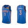 Men's Oklahoma City Thunder Josh Giddey #3 Nike Blue 20/21 Swingman Jersey- Icon Edition