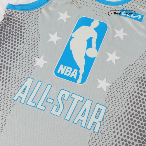 Men's Luka Doncic #77 Jordan Brand Gray 2022 NBA All-Star Game Swingman Jersey