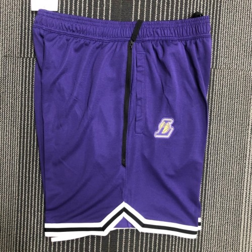 Men's Los Angeles Lakers Training Shorts - Purple