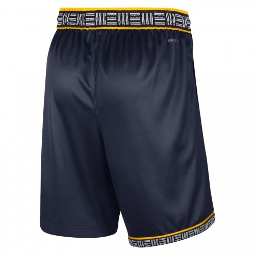 Men's Memphis Grizzlies Nike Navy 2021/22 Swingman Short - City Edition