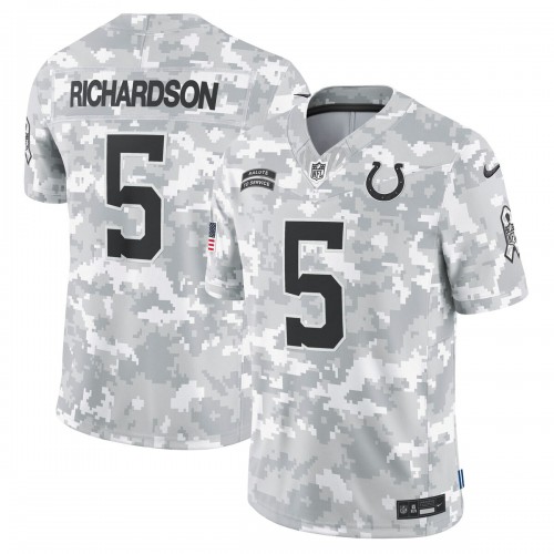 Anthony Richardson Indianapolis Colts Nike 2024 Salute to Service Limited Jersey - Arctic Camo