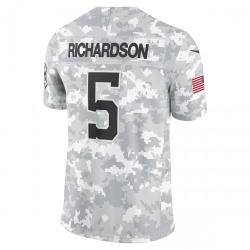 Anthony Richardson Indianapolis Colts Nike 2024 Salute to Service Limited Jersey - Arctic Camo