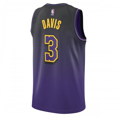 Anthony Davis Los Angeles Lakers Nike Unisex 2024/25 Swingman Player Jersey - City Edition - Purple