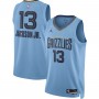 Jaren Jackson Jr. Memphis Grizzlies Jordan Brand 2022/23 Statement Edition Swingman Jersey - Light Blue