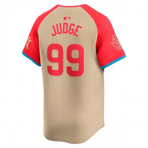 Aaron Judge American League Nike 2024 MLB All-Star Game Limited Player Jersey - Cream