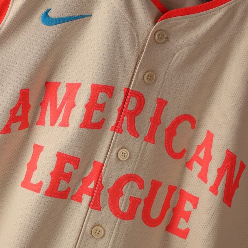 Bobby Witt Jr. American League Nike 2024 MLB All-Star Game Limited Player Jersey - Cream