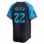 Christian Yelich National League Nike 2024 MLB All-Star Game Limited Player Jersey - Navy