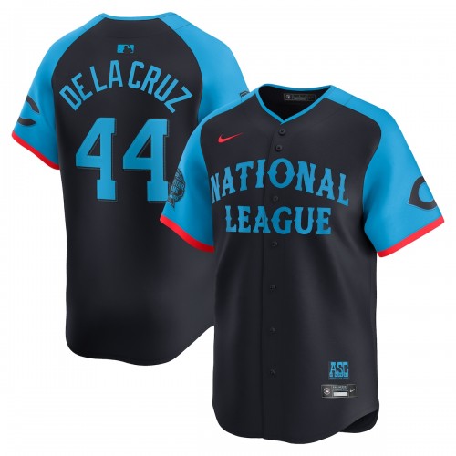 Elly De La Cruz National League Nike 2024 MLB All-Star Game Limited Player Jersey - Navy