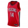 Brandon Ingram New Orleans Pelicans Jordan Brand 2022/23 Statement Edition Swingman Jersey - Red