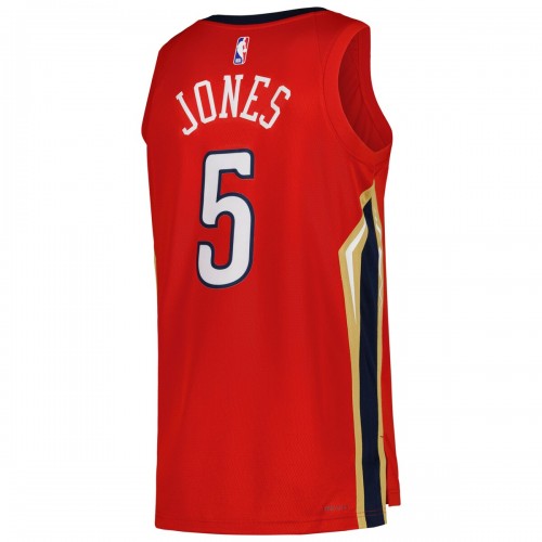 Herbert Jones New Orleans Pelicans Jordan Brand 2022/23 Replica Swingman Jersey - Statement Edition - Red