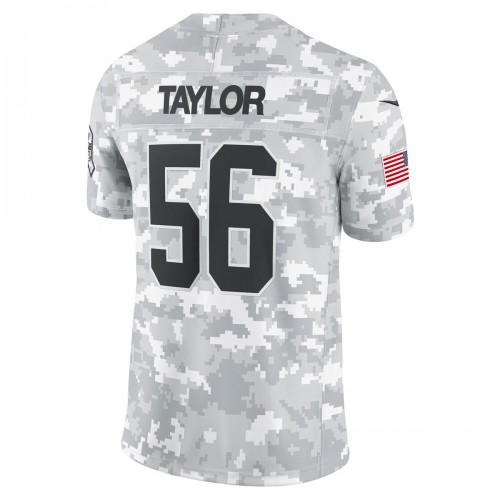 Lawrence Taylor New York Giants Nike 2024 Salute to Service Retired Player Limited Jersey - Arctic Camo