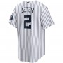 Derek Jeter New York Yankees Nike 2020 Hall of Fame Induction Home Replica Player Name Jersey - White/Navy