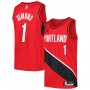 Anfernee Simons Portland Trail Blazers Jordan Brand Swingman Player Jersey - Statement Edition - Red