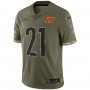 Sean Taylor Washington Commanders 2022 Salute To Service Retired Player Limited Jersey - Olive