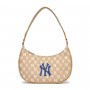 MONOGRAM JACQUARD HOBO BAG NEW YORK YANKEES