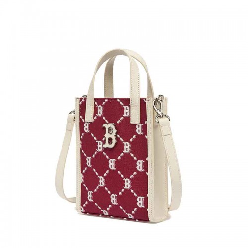 DIA MONOGRAM JACQUARD HANDPHONE CROSS BAG BOSTON RED SOX