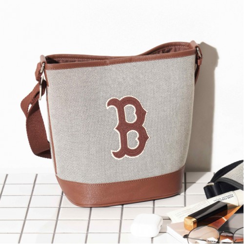 Basic Big Logo Canvas Bucket Bag BOSTON REDSOX