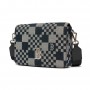 CHECKERBOARD JACQUARD CROSS BAG BOSTON RED SOX