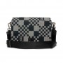 CHECKERBOARD JACQUARD CROSS BAG BOSTON RED SOX