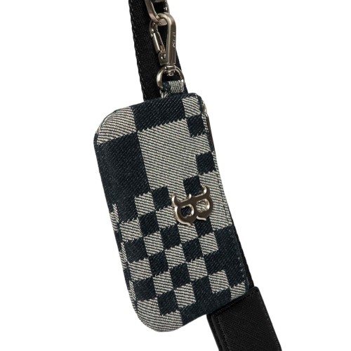 CHECKERBOARD JACQUARD CROSS BAG BOSTON RED SOX