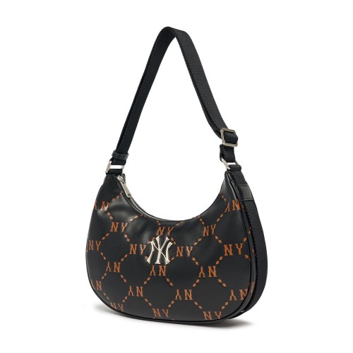 Dia MONOGRAM PU Embo L-Hobo Bag NEW YORK YANKEES