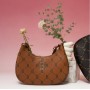 Dia MONOGRAM PU Embo L-Hobo Bag BOSTON REDSOX