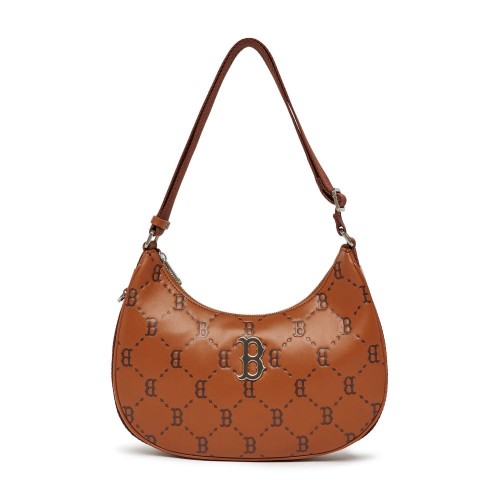 Dia MONOGRAM PU Embo L-Hobo Bag BOSTON REDSOX