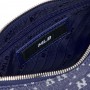 Dia MONOGRAM Jacquard Denimlike Strap Hobo Bag NEW YORK YANKEES