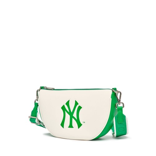 Basic Pu Round Cross Bag NEW YORK YANKEES