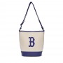 Basic Big Logo Canvas Bucket Bag Boston Red Sox