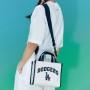 Varsity Basic Canvas S-Tote Bag Los Angeles Dodgers