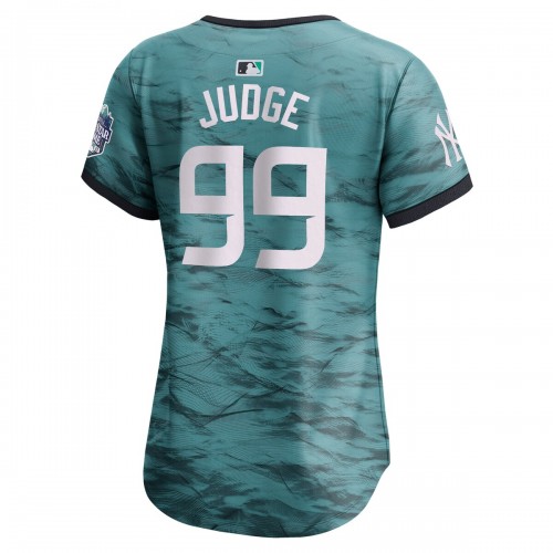 Aaron Judge American League Nike Women's 2023 MLB All-Star Game Limited Player Jersey - Teal