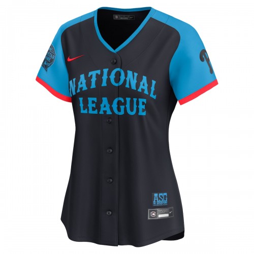 Alec Bohm National League Nike Women's 2024 MLB All-Star Game Limited Player Jersey - Navy