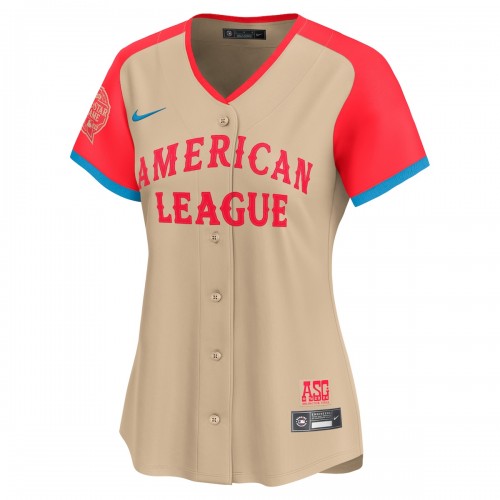 American League Nike Women's 2024 MLB All-Star Game Limited Pick-A-Player Jersey - Cream