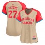 Jose Altuve American League Nike Women's 2024 MLB All-Star Game Limited Player Jersey - Cream